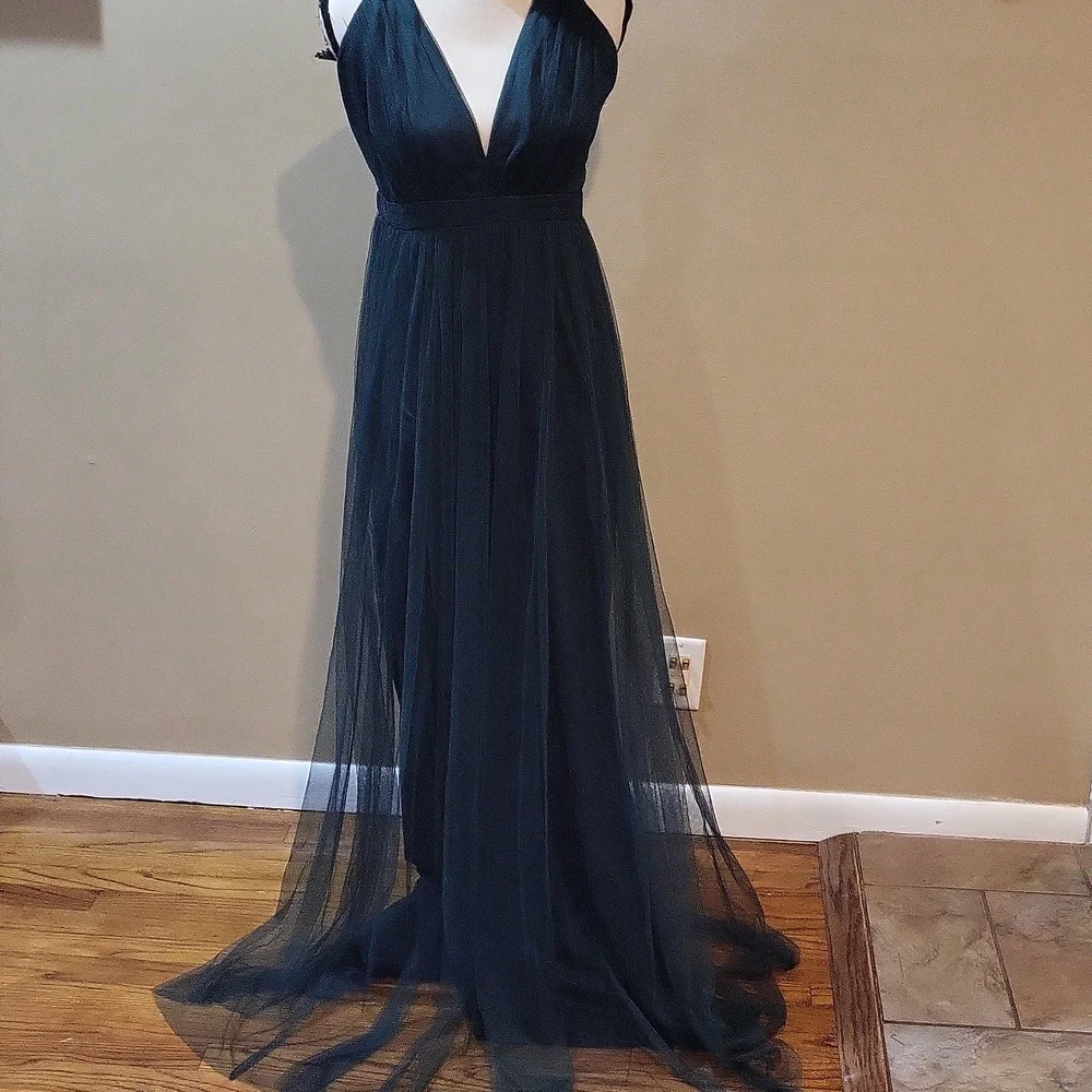 Lulus Tulle Maxi Dress - Picture 5 of 16